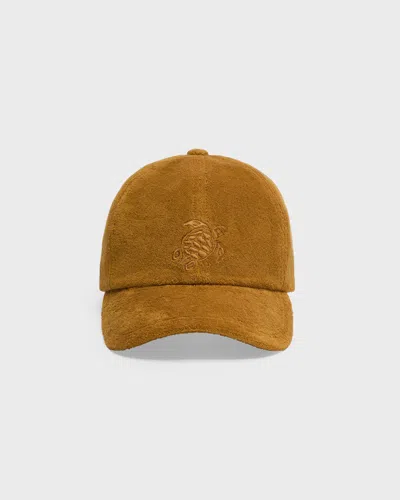 Vilebrequin Men Terry Cap Solid Mud In Orange