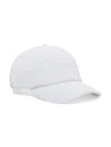 Vilebrequin Men's Terry Logo-embroidered Baseball Cap In White