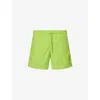 Vilebrequin Mens Lime Moorea Graphic-print Swim Shorts In Green