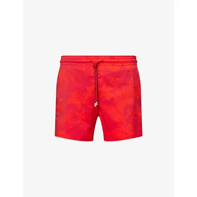 VILEBREQUIN MENS VILEBREQUIN MOORISE FLORAL-PRINT SWIM SHORTS