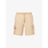 Vilebrequin Mens Moka Baie Flap-pocket Linen Shorts