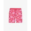 Vilebrequin Moorea Printed 5.5 Swim Shorts In Groseille