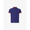 Vilebrequin Mens Palatin Short-sleeved Organic-cotton-piqué Polo Shirt