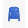 Vilebrequin Mens Marrakech Rayol Intarsia Cotton Knitted Jumper In Blue