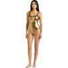 Vilebrequin Metallic Tank One-piece Swimsuit