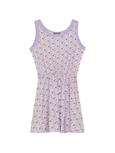 Vilebrequin Kids' Micro Ronde Des Tortues Dress In Purple