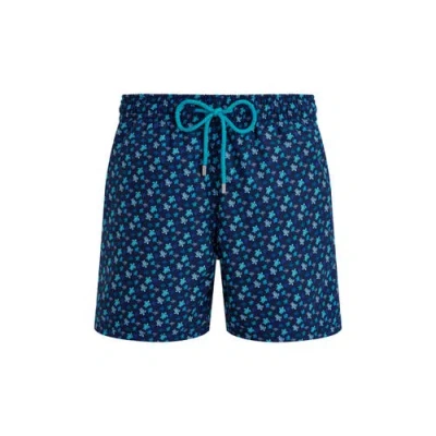 VILEBREQUIN MICRO RONDE DES TORTUES RAINBOW SWIM SHORTS