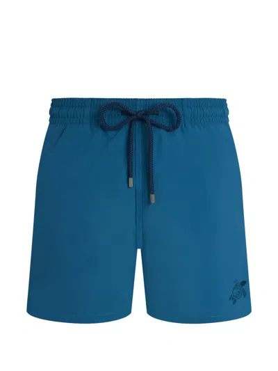 Vilebrequin Micro Ronde Des Tortues Swim Shorts In Blue