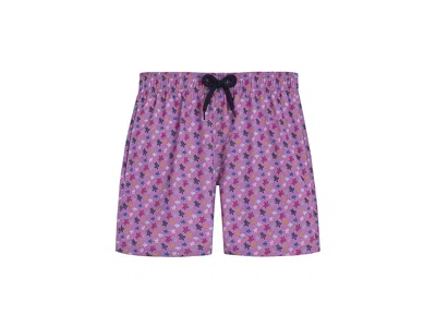 Vilebrequin Micro Turtle Jirise (toddler/little Kids/big Kids) Boy's Swimwear Glycine : 2 Years, Elastane/polyam In Pink
