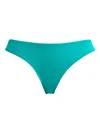 Vilebrequin Solid Sculpt Bikini Bottom In Blue