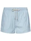 Vilebrequin Milton Micro Rayures Tailoring Swimsuit In Blue