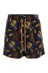 Vilebrequin Mistral - Patterned Swimming Shorts In Blue