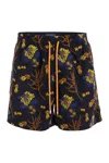 Vilebrequin Mistral - Patterned Swimming Shorts In Blue