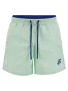 Vilebrequin Moka Beach Shorts With Contrasting Color