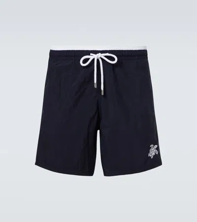 Vilebrequin Moka Swim Trunks In Blue