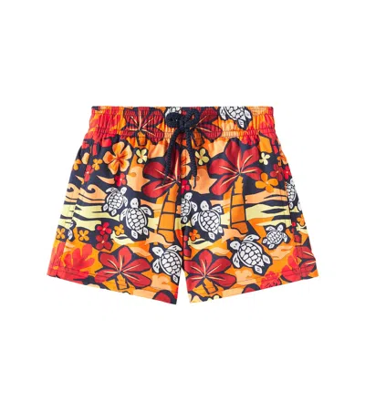 VILEBREQUIN MONOI PRINTED SWIM TRUNKS