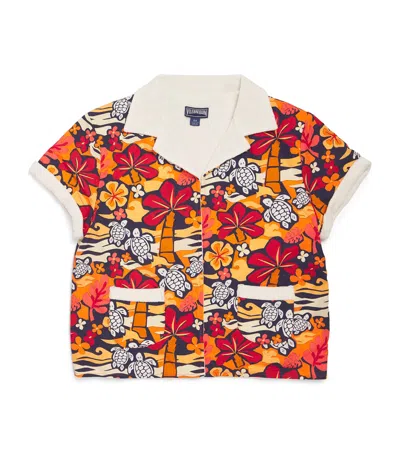 VILEBREQUIN MONOI TURTLES OPEN SHIRT