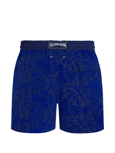 Vilebrequin Monstera Swim Shorts In Blue