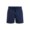 Vilebrequin Turtle-monogram Swim Shorts In Blue