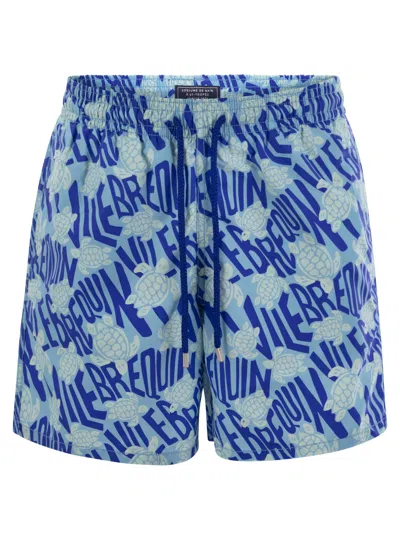 VILEBREQUIN MOOREA - PATTERNED BEACH SHORTS