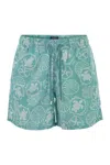 Vilebrequin Moorea Oursins Bicolores Swimsuit In Blue