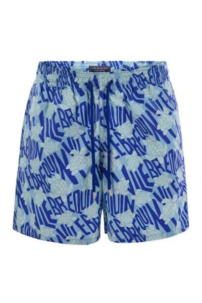 VILEBREQUIN VILEBREQUIN MOOREA - PATTERNED BEACH SHORTS