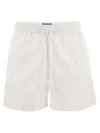 Vilebrequin Nylon Swim Shorts With Pockets And Flap In Neutral