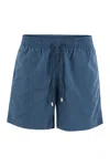 Vilebrequin Moorea - Solid-colored Beach Shorts In Blue