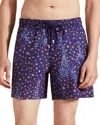 Vilebrequin Moorea 5 Swim Trunks In Minuit