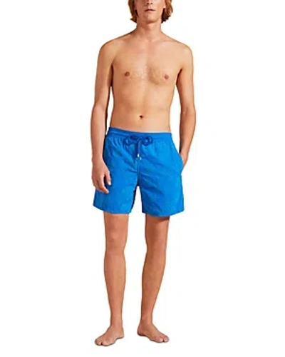 VILEBREQUIN MOOREA FLOCK VENDOME TURTLES PRINT 5 SWIM TRUNKS