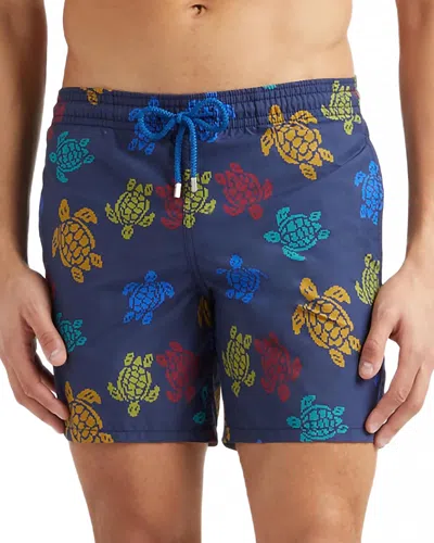 VILEBREQUIN MOOREA PRINTED 5.5 SWIM SHORTS