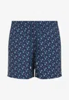Vilebrequin Micro Turtle Print Moorea Swim Shorts