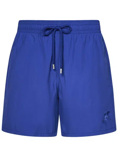 Vilebrequin Moorea Ronde Des Tortues Maxi Swimsuit In Blue