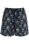 Vilebrequin Landscapes Turtles-print Swim Shorts