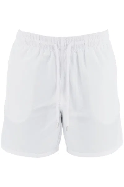 Vilebrequin Moorea Sea Bermuda Shorts In White