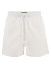 Vilebrequin Solid Swim Trunks In White