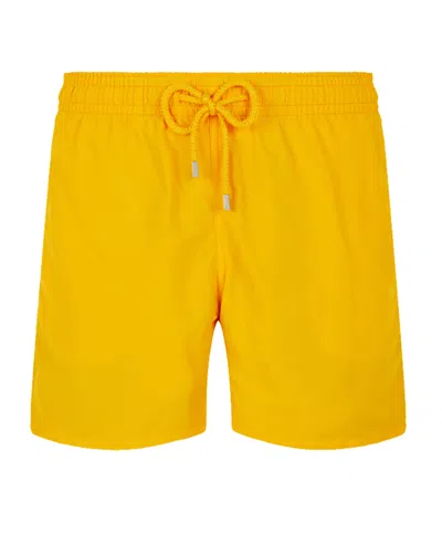 Vilebrequin Moorea Swim Short Jaune In Yellow