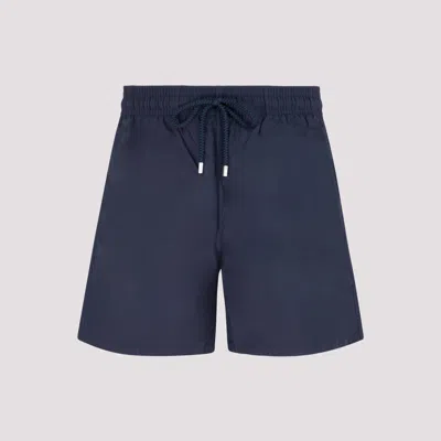 Vilebrequin Recycled Nylon Swim Shorts With Elastic Waistband In Blue