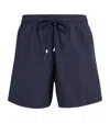 Vilebrequin Recycled Nylon Swim Shorts With Elastic Waistband In Blue