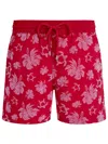 Vilebrequin Moorea Swim Trunks Groseille In Red