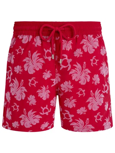 VILEBREQUIN SWIM SHORTS FLOCKED TURTLE HEART TAHITI