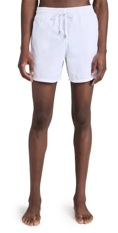 VILEBREQUIN MOOREA SWIM TRUNKS 5.5 BLANC