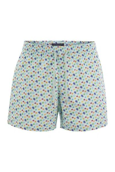 VILEBREQUIN VILEBREQUIN MOORISE - PATTERNED BEACH SHORTS