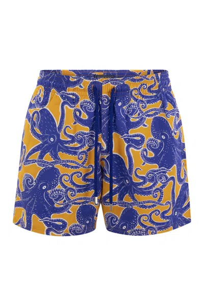 VILEBREQUIN VILEBREQUIN MOORISE - PATTERNED SHORT BEACH SHORTS