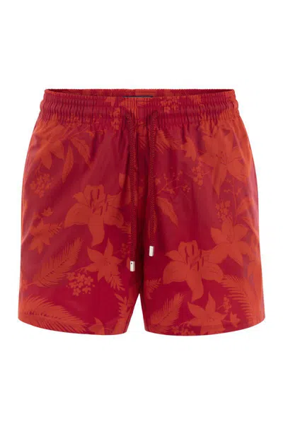 VILEBREQUIN VILEBREQUIN MOORISE - PATTERNED SHORT BEACH SHORTS