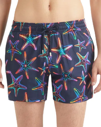 VILEBREQUIN MOORISE PRINTED 4.5 SWIM TRUNKS