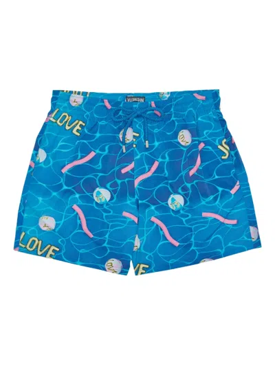 VILEBREQUIN MOORISE-PRINTED SWIM SHORTS
