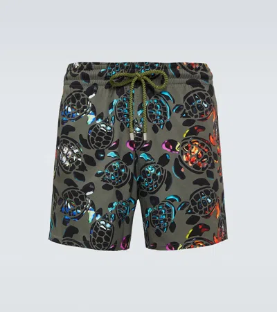 Vilebrequin Moorise Printed Swim Trunks In Multicoloured