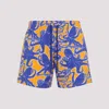 Vilebrequin Moorise Octopus Print Swim Shorts In Mangue