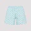 Vilebrequin Micro Ronde Des Tortues Rainbow Stretch Short Swim Shorts In Pacific